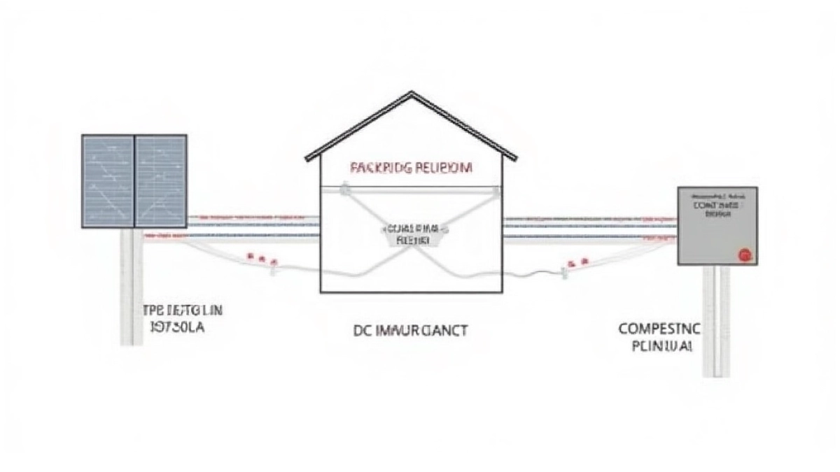 Schemat podłączenia paneli fotowoltaicznych 2 stringi