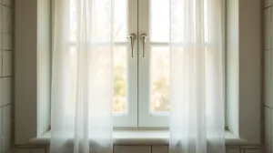 Firanki do łazienki małe okno