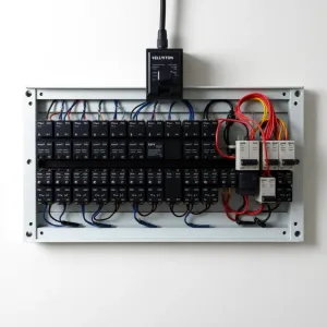 leviton lighting control relay panel