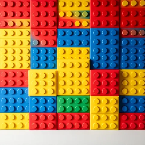 Panele tapicerowane dla dzieci LEGO