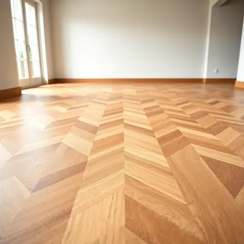 Podłoga w jodełkę Panele winylowe