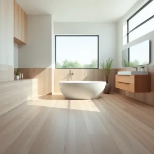 panele winylowe w łazience